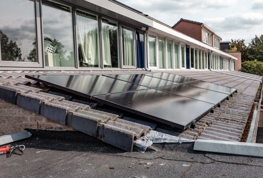 solar panels house
