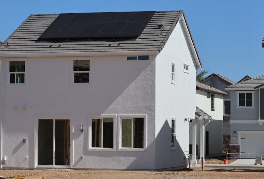 solar panels house