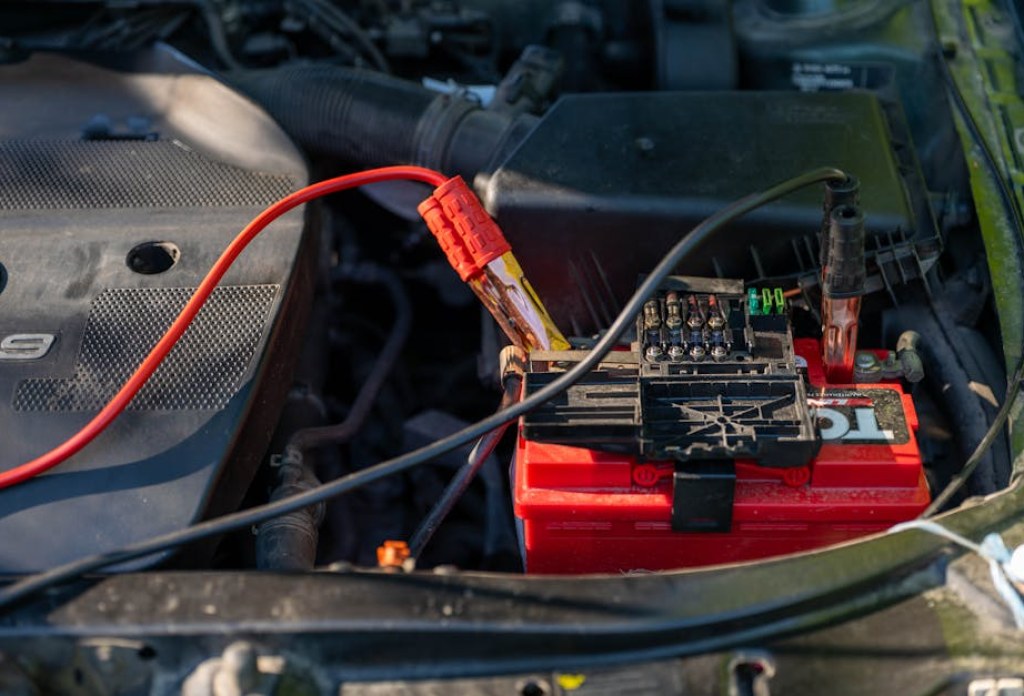 electric car battery QR code