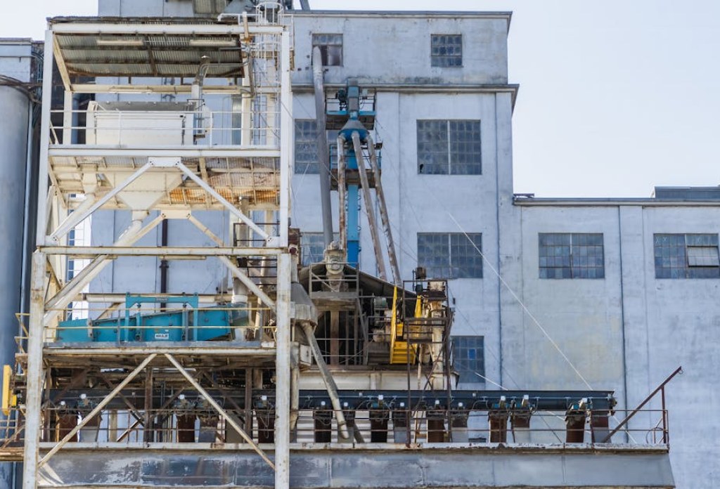 factory construction site