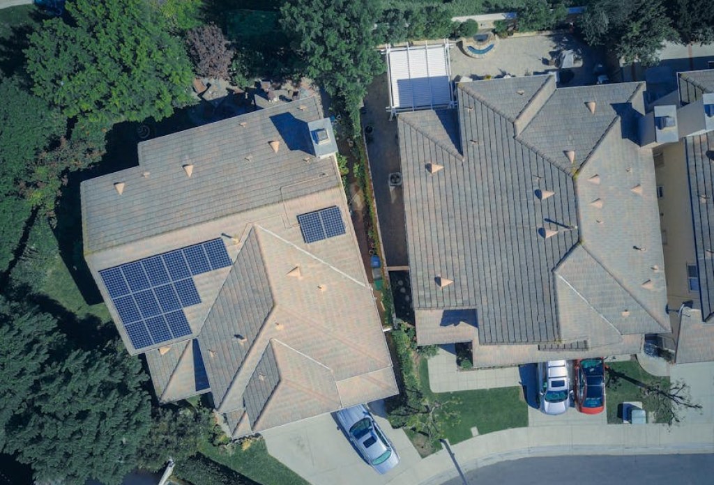 solar panels house