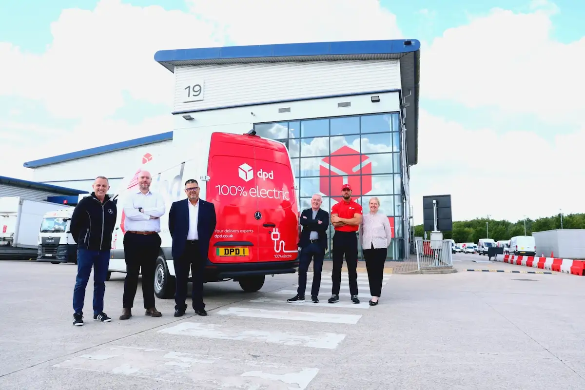 DPD zamawia 341 elektrycznych Mercedesów eSprinter
