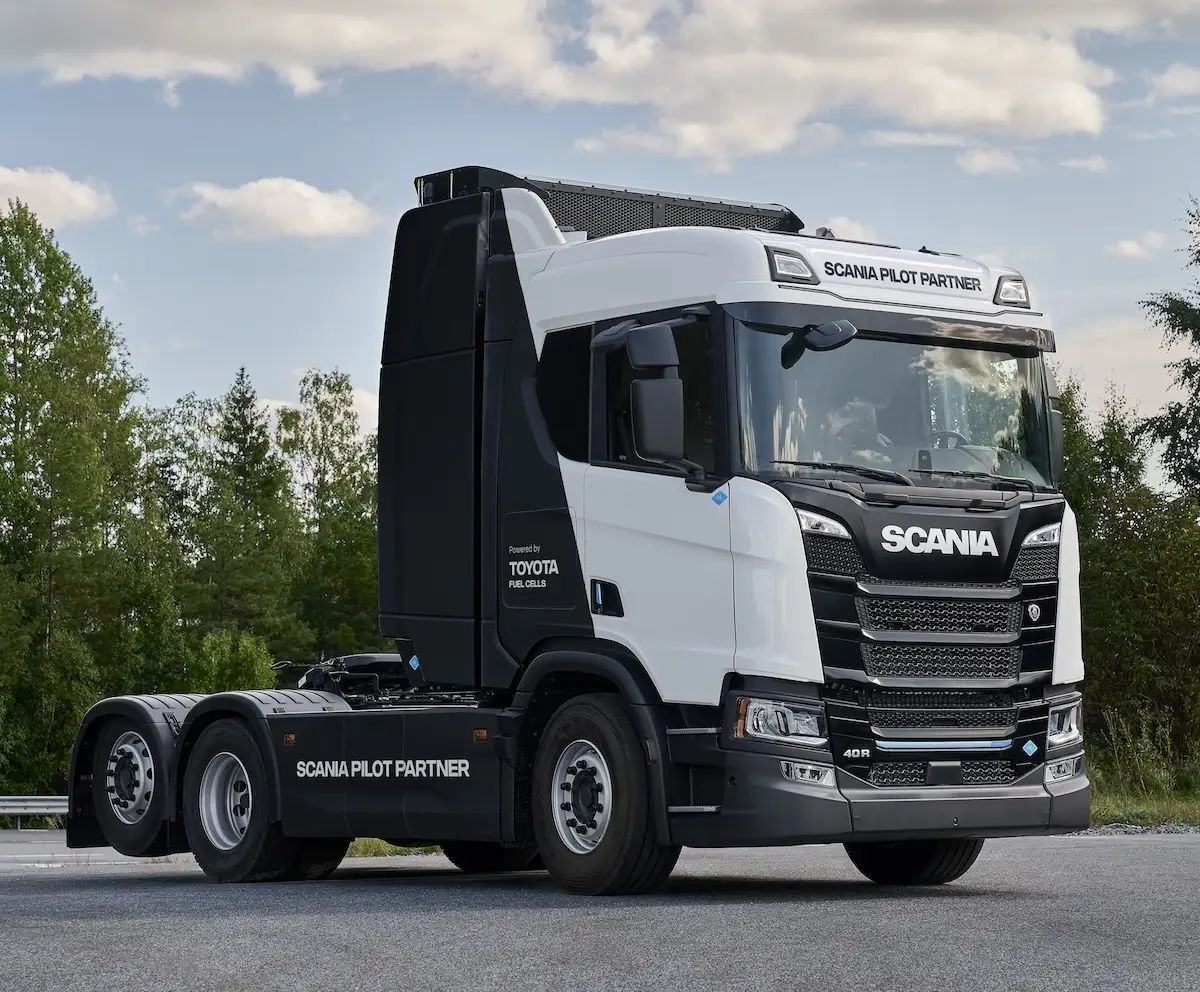 Toyota i Scania łączą siły: testy ogniw paliwowych w ciężarówkach