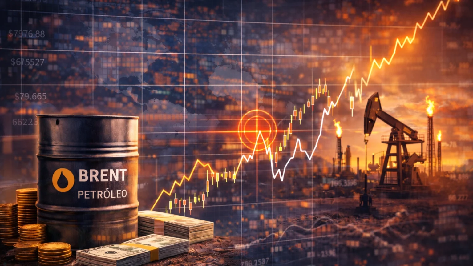 Brent przekracza 105 dolarów – napięcia w Cieśninie Ormuz podbijają ceny ropy