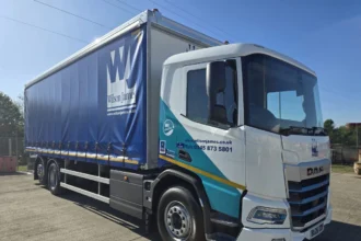 Wilson James odbiera pierwszą elektryczną ciężarówkę Daf XD Electric