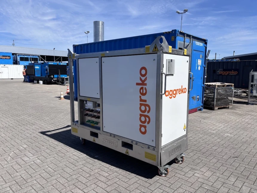 Aggreko inwestuje w mobilne load banki cieczowe dla centrów danych AI